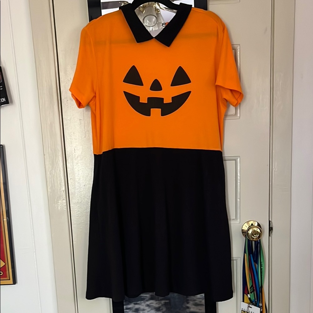 Em & Sprout Pumpkin Dress 2X